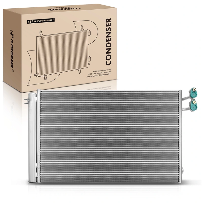 AC Condenser with Receiver Drier for 2007 BMW 328xi