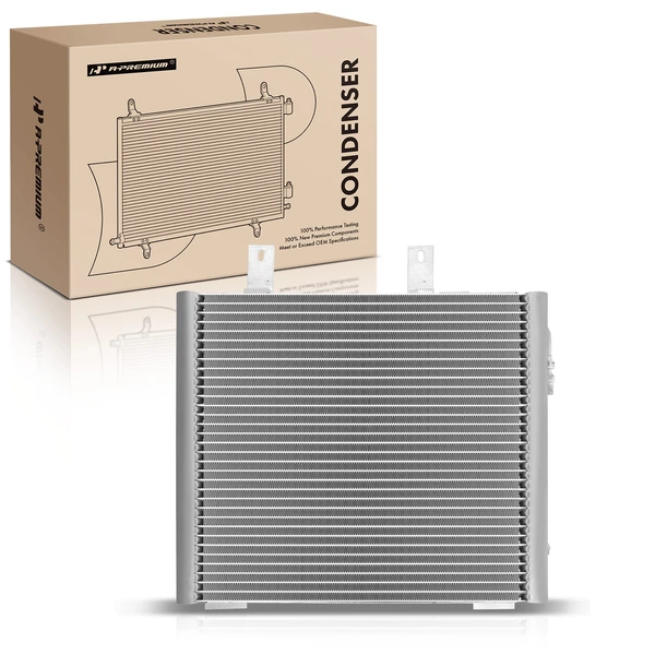 AC Condenser without Receiver Drier for 1988-1991 BMW 325iX