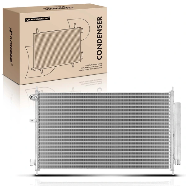 AC Condenser with Receiver Drier for Acura RDX 2007-2012 2.3L