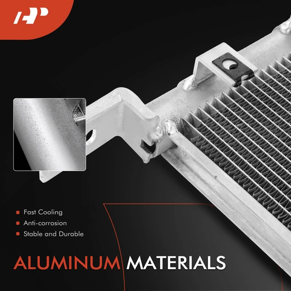 AC Condenser with Receiver Drier for Lexus GS450h 2007-2011 V6 3.5L