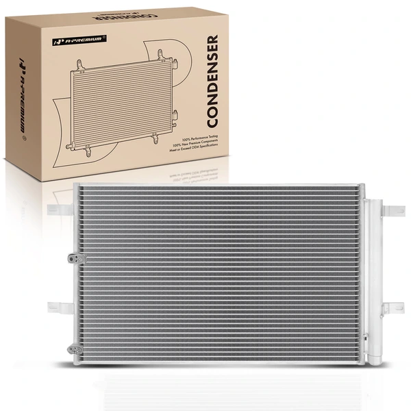 AC Condenser with Receiver Drier for 2007-2011 Lincoln MKX