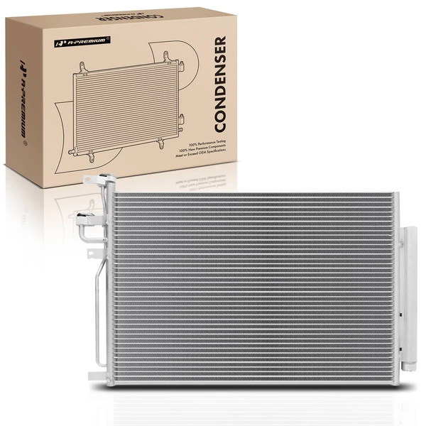 AC Condenser with Receiver Drier for 2008-2010 Saturn Vue