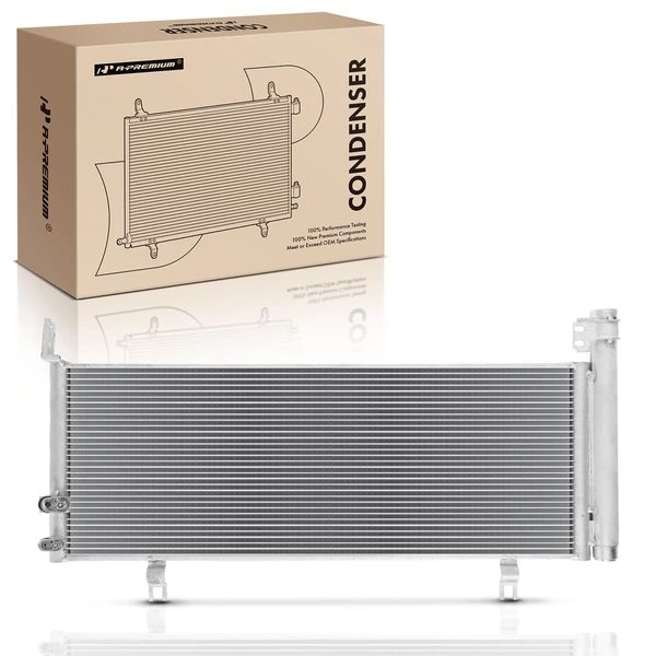 AC Condenser with Receiver Drier for Toyota Camry 2007-2011 L4 2.4L