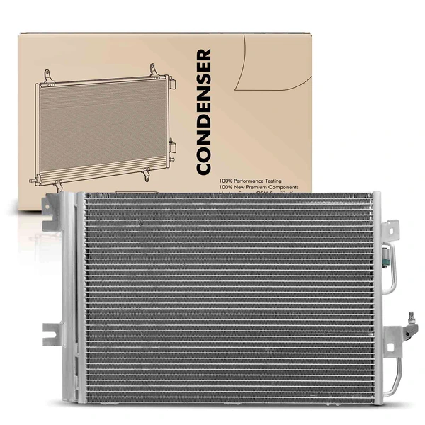 AC Condenser with Receiver Drier for 2008-2009 Saturn Astra