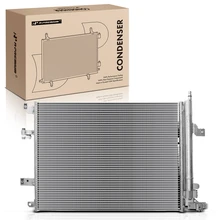 AC Condenser with Receiver Drier for 2005-2007 Volvo XC70