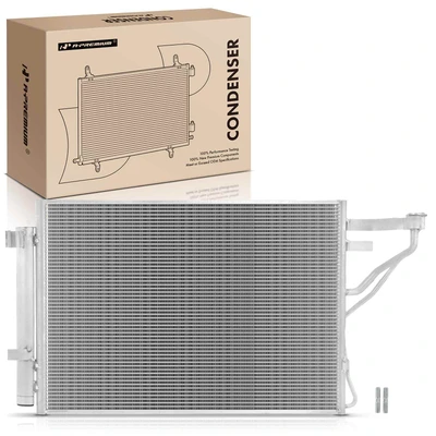 AC Condenser with Receiver Drier & Bracket