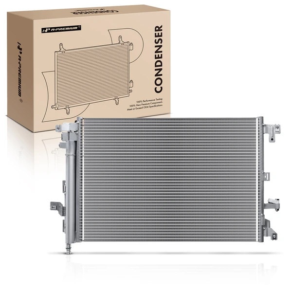 AC Condenser with Receiver Drier for 2005-2014 Volvo XC90