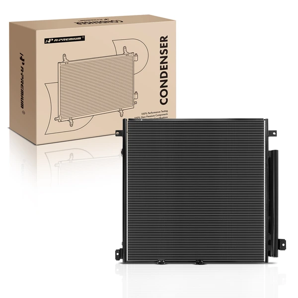 AC Condenser with Receiver Drier for 2006-2009 Cadillac STS