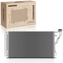 AC Condenser with Receiver Drier for 2011-2015 Kia Optima