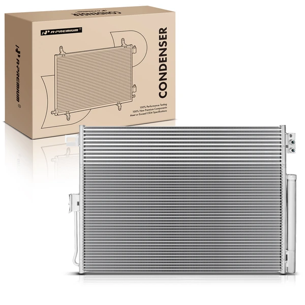 AC Condenser with Receiver Drier for 2011-2021 Dodge Durango