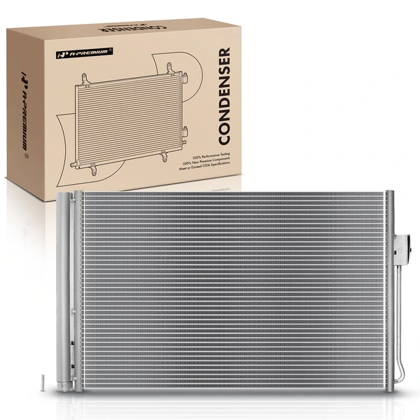 AC Condenser with Receiver Drier for Cadillac ELR 14-16 Chevrolet Volt 11-15