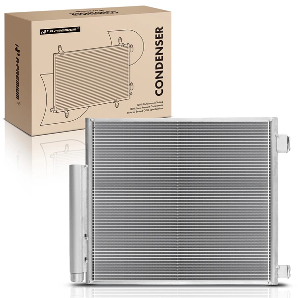 AC Condenser with Receiver Drier for 2012-2015 Scion iQ