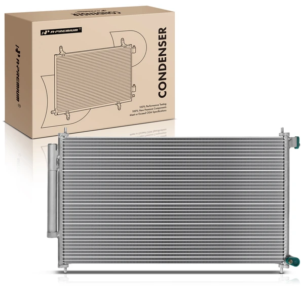 AC Condenser with Receiver Drier for 2012-2016 Honda CR-V