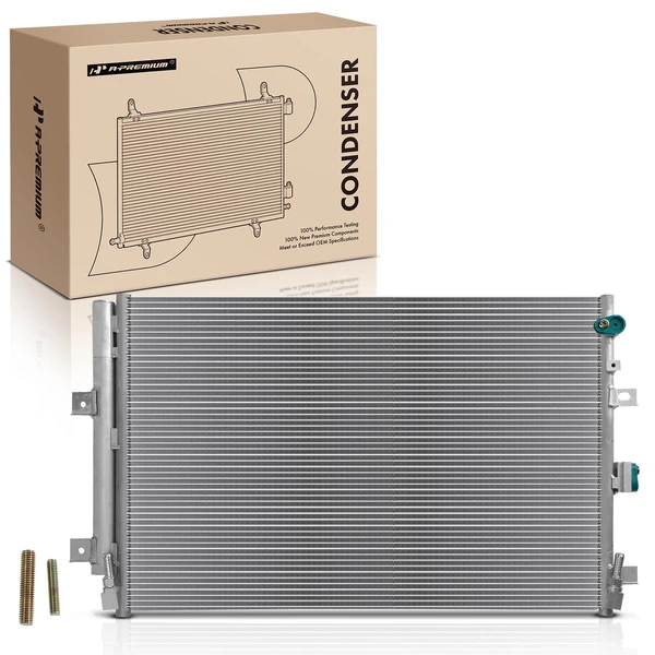 AC Condenser with Receiver Drier for Ford Edge 2015-2017 Lincoln MKX