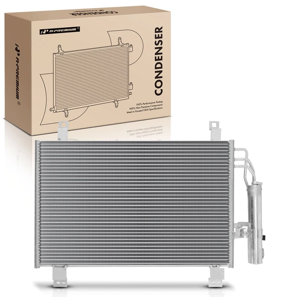 AC Condenser with Receiver Drier for 2016-2021 Mazda CX-3