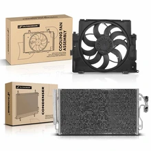 AC Condenser & Single Cooling Fan Assembly Kit