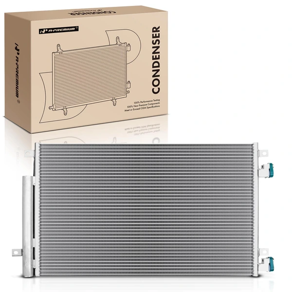 AC Condenser with Receiver Drier for Chevrolet Spark 2016-2022 L4 1.4L