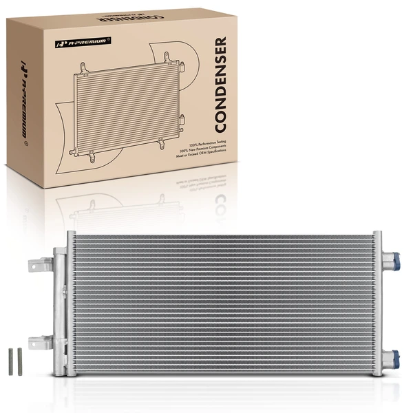 AC Condenser with Receiver Drier for Chevrolet Cruze 2016 2017 2018 2019 1.4L 1.6L