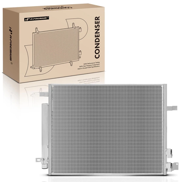 AC Condenser with Receiver Drier for 2016-2020 Chevrolet Camaro