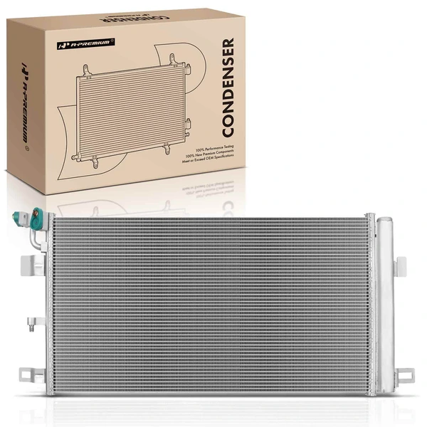 AC Condenser with Receiver Drier for 2017-2020 Audi A4