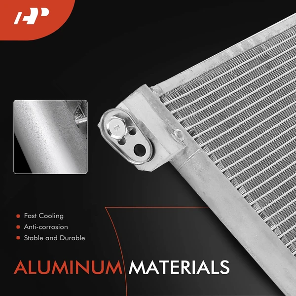 AC Condenser with Receiver Drier for Cadillac CT6 2016 2017 2018-2020