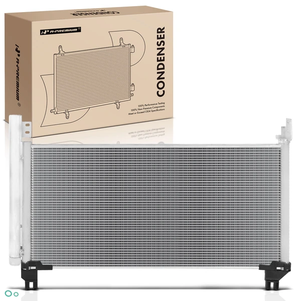 AC Condenser with Receiver Drier for 2016-2020 Lexus RX450h