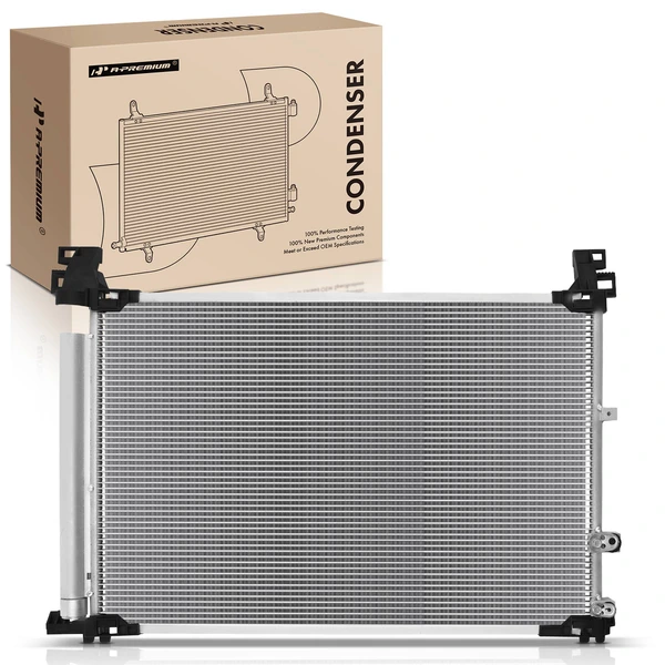 AC Condenser with Receiver Drier for Lexus GS200t GS300 RC200t RC300