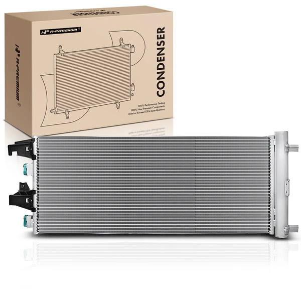 AC Condenser with Receiver Drier for Chevrolet Silverado 1500 19-20 GMC Sierra