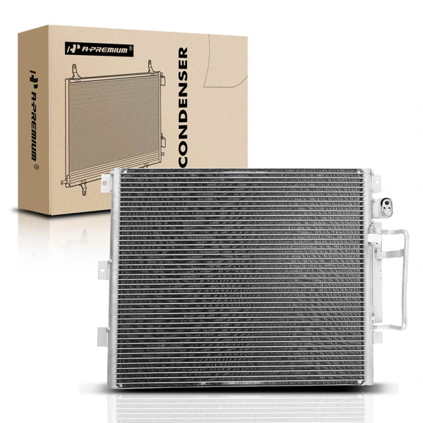 AC Condenser without Receiver Drier for 2004-2012 Chevrolet Colorado