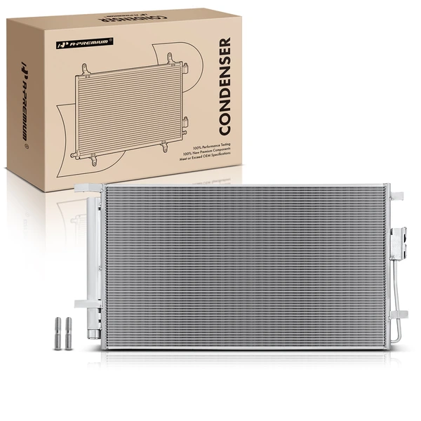 AC Condenser with Receiver Drier for 2019-2020 Hyundai Santa Fe