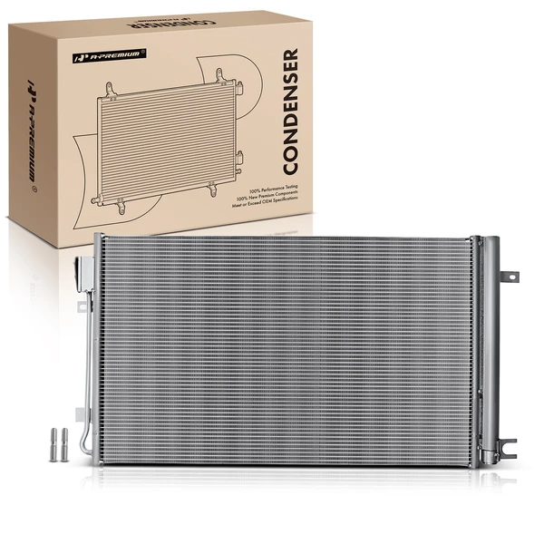 AC Condenser with Receiver Drier for 2019-2021 Cadillac XT4