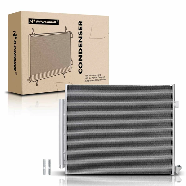 AC Condenser with Receiver Drier for Mercedes-Benz W463 X167 G63 AMG GLS450