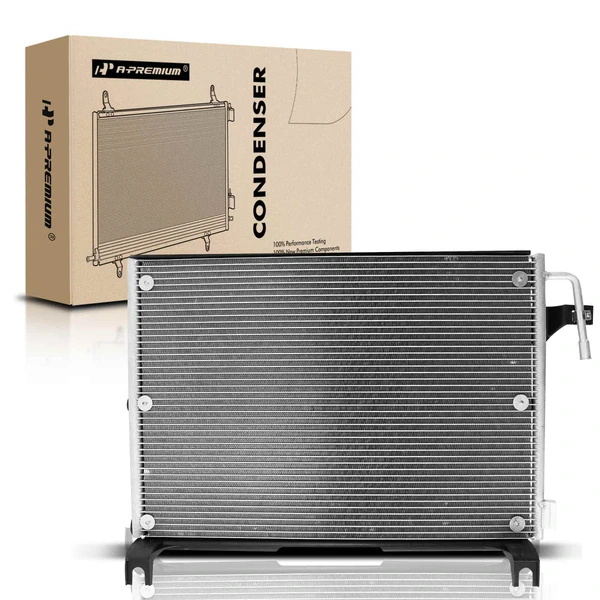 AC Condenser without Receiver Drier for 1998-2002 Dodge Ram 2500