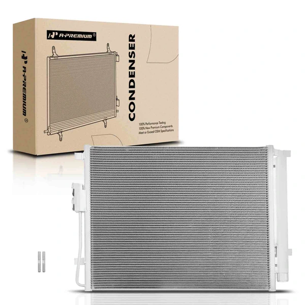 AC Condenser with Receiver Drier for 2019-2020 Hyundai Santa Fe