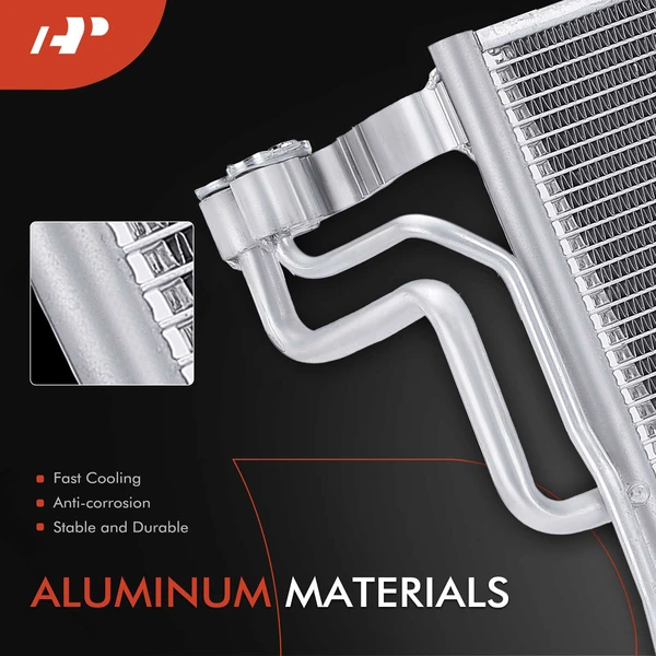 AC Condenser with Receiver Drier for Hyundai Elantra 2021-2023 L4 2.0L