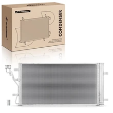 AC Condenser with Receiver Drier & Bracket for 2021-2023 Kia Seltos