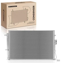 AC Condenser with Receiver Drier & Bracket for 2022-2023 Kia Carnival