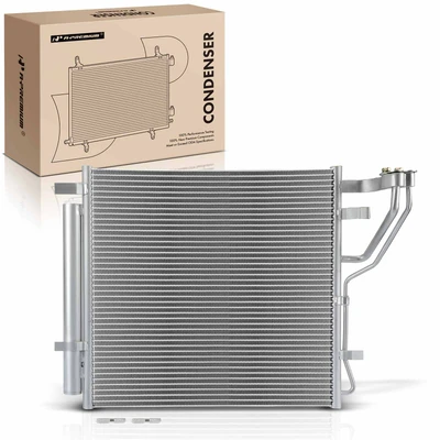 AC Condenser with Receiver Drier & Bracket