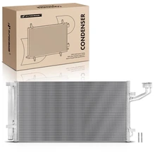 AC Condenser with Receiver Drier & Bracket for 2020-2023 Hyundai Sonata