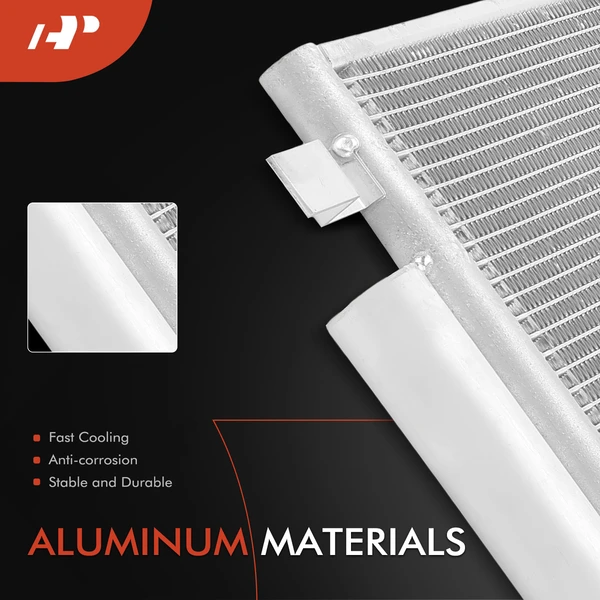 AC Condenser with Receiver Drier & Bracket for Hyundai Tucson 2022-2023 Kia