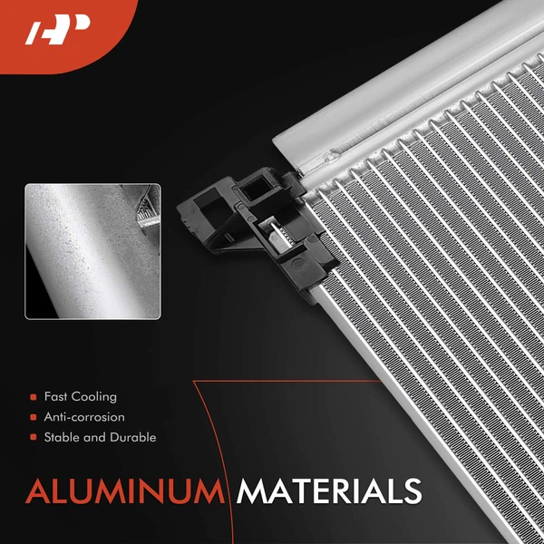 AC Condenser with Receiver Drier & Bracket for Toyota Corolla Corolla Cross Prius