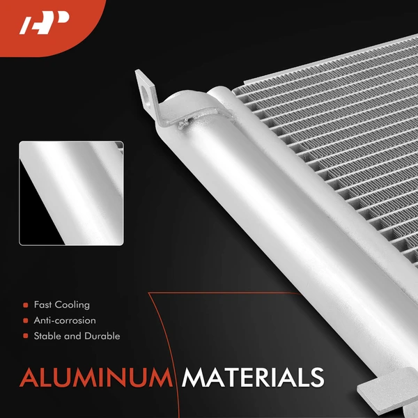 AC Condenser with Receiver Drier & Bracket for Kia Niro 2023-2024 1.6L without EV