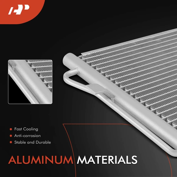 AC Condenser with Receiver Drier & Bracket for Hyundai Sonata N Line 2023 2.5L Turbo