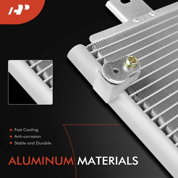 AC Condenser with Receiver Drier & Bracket for Honda Accord 2023 2.0L