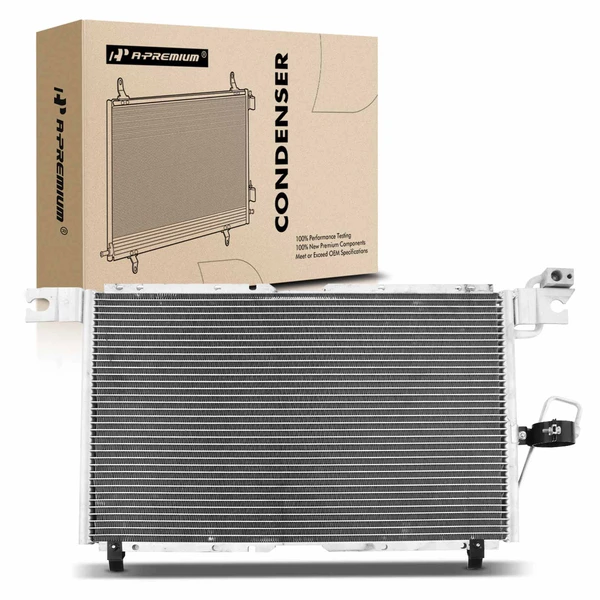 AC Condenser without Receiver Drier for 2001-2002 Isuzu Trooper