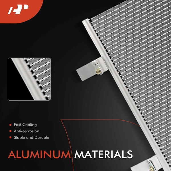 AC Condenser with Receiver Drier & Bracket for Mitsubishi Outlander 2022-2024 2.5L