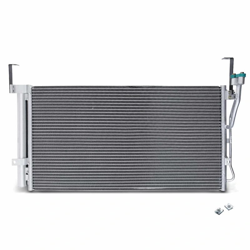 AC Condenser with Receiver Drier for Hyundai Santa Fe 2001-2006