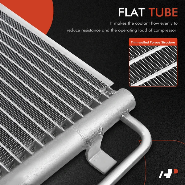 AC Condenser with Receiver Drier for Daewoo Lanos 1999 2000-2002