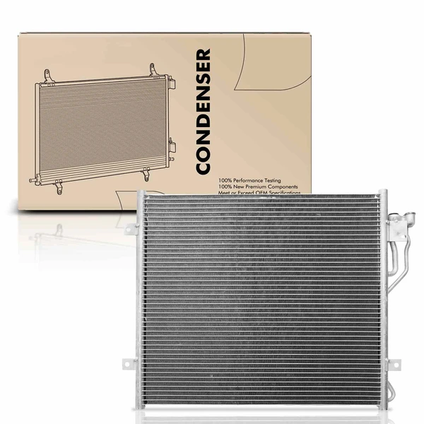AC Condenser with Receiver Drier for 2004-2008 Nissan Maxima