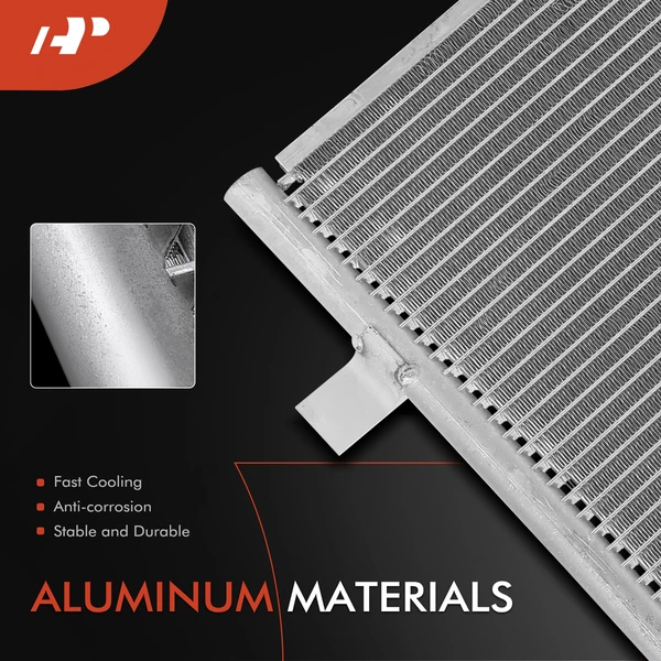 AC Condenser with Bracket for Oldsmobile Aurora 2001-2003 V6 3.5L V8 4.0L